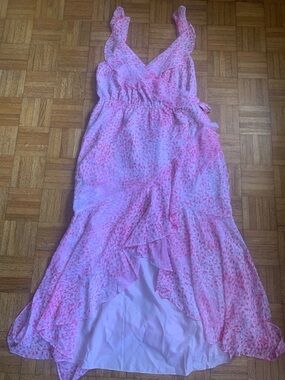 Express Pink Printed Sundress